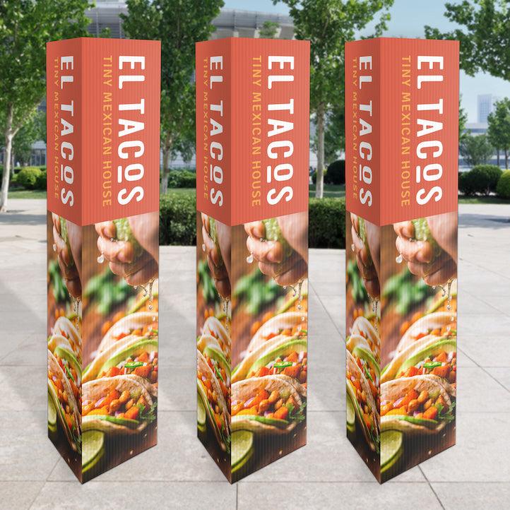 Bollard Signs - Fabric Sign Guys