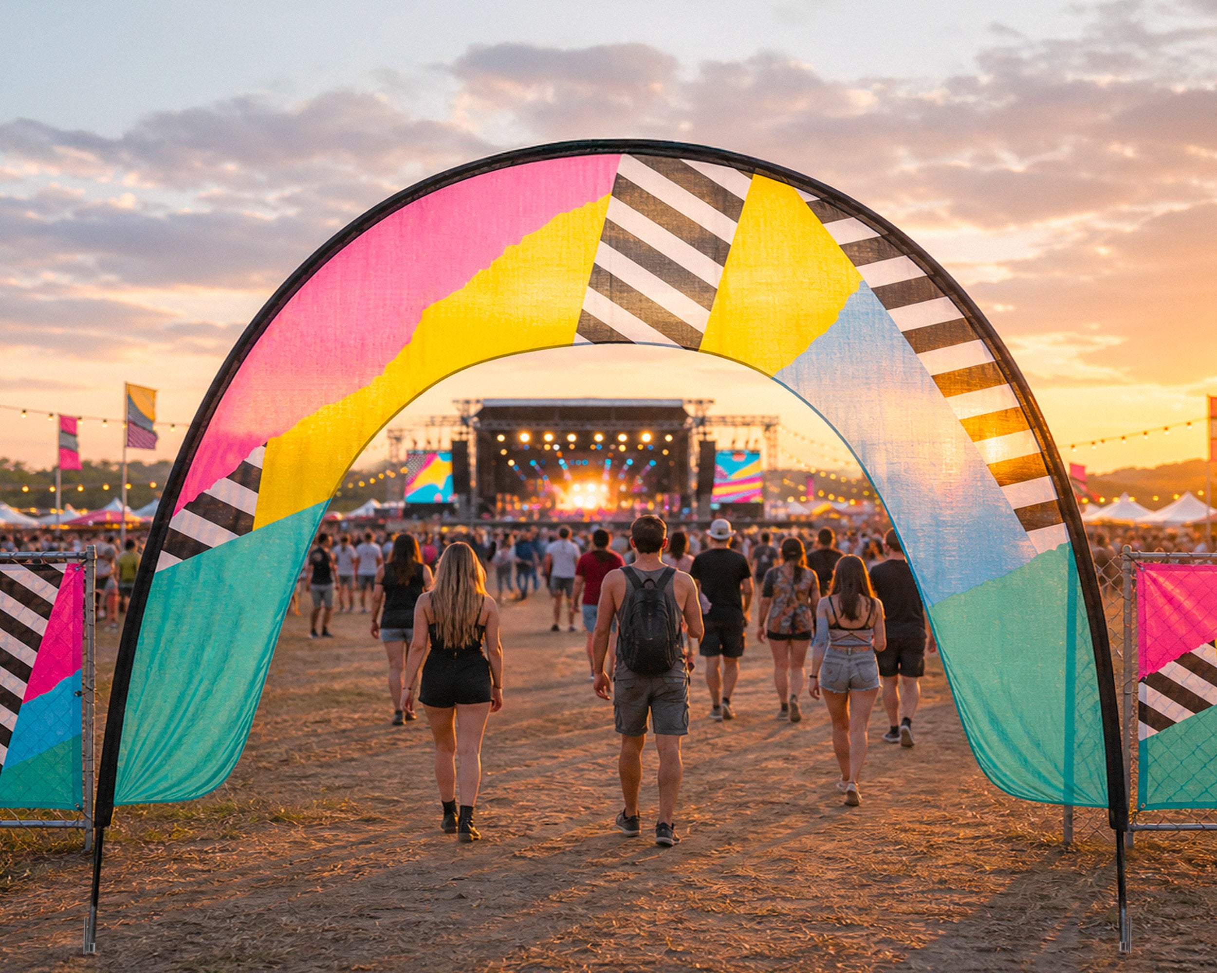 Arch Banners - Fabric Sign Guys