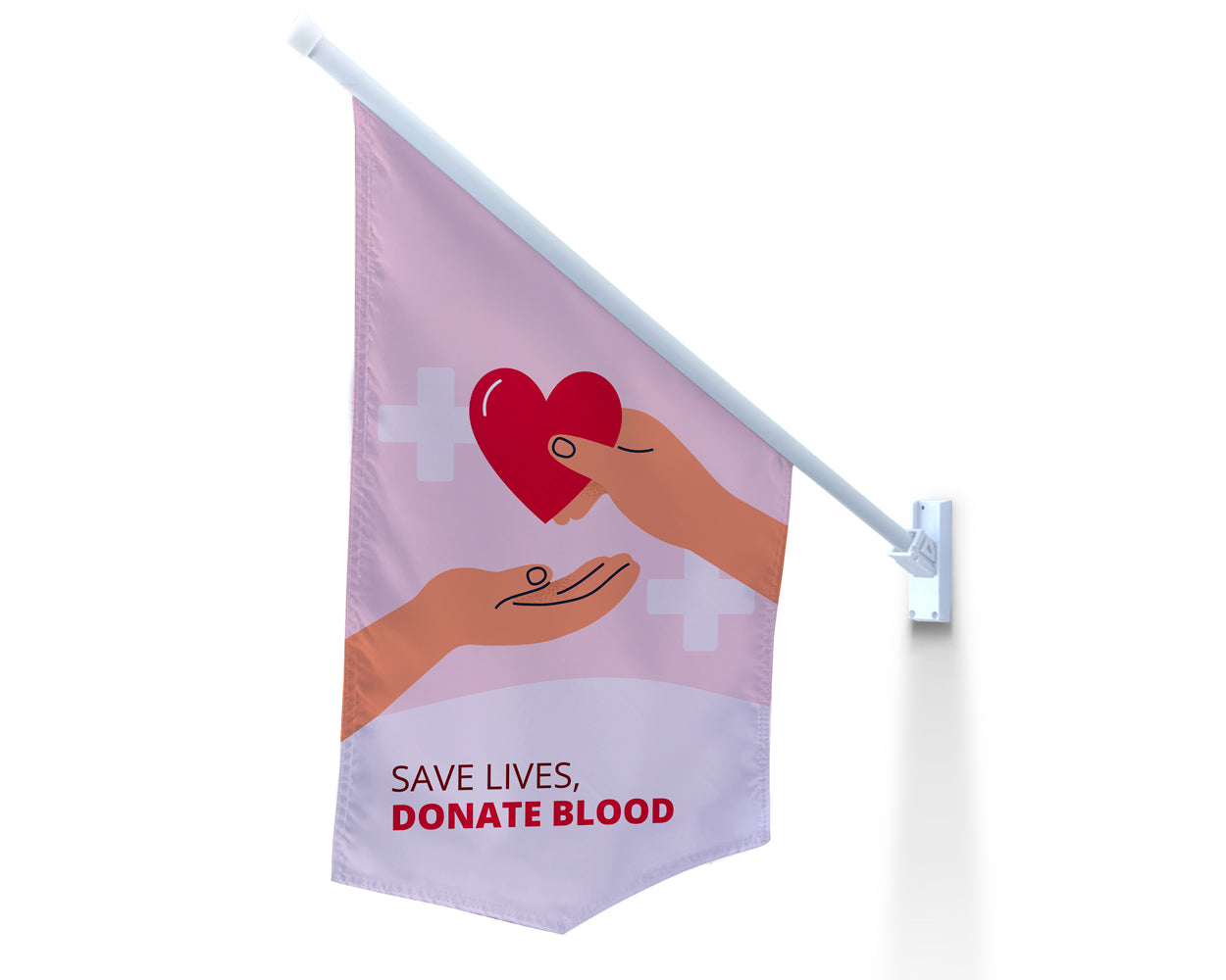 End Sign Flags - Fabric Sign Guys