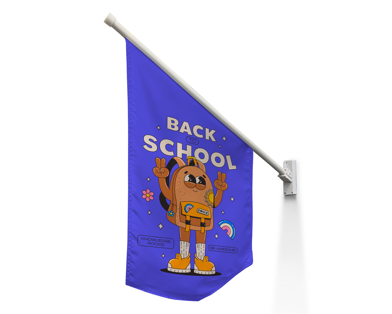 End Sign Flags - Fabric Sign Guys