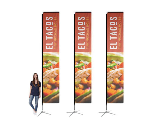 Rectangle Flags - Fabric Sign Guys