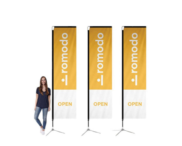 Rectangle Flags - Fabric Sign Guys