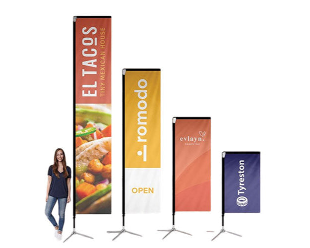 Rectangle Flags - Fabric Sign Guys
