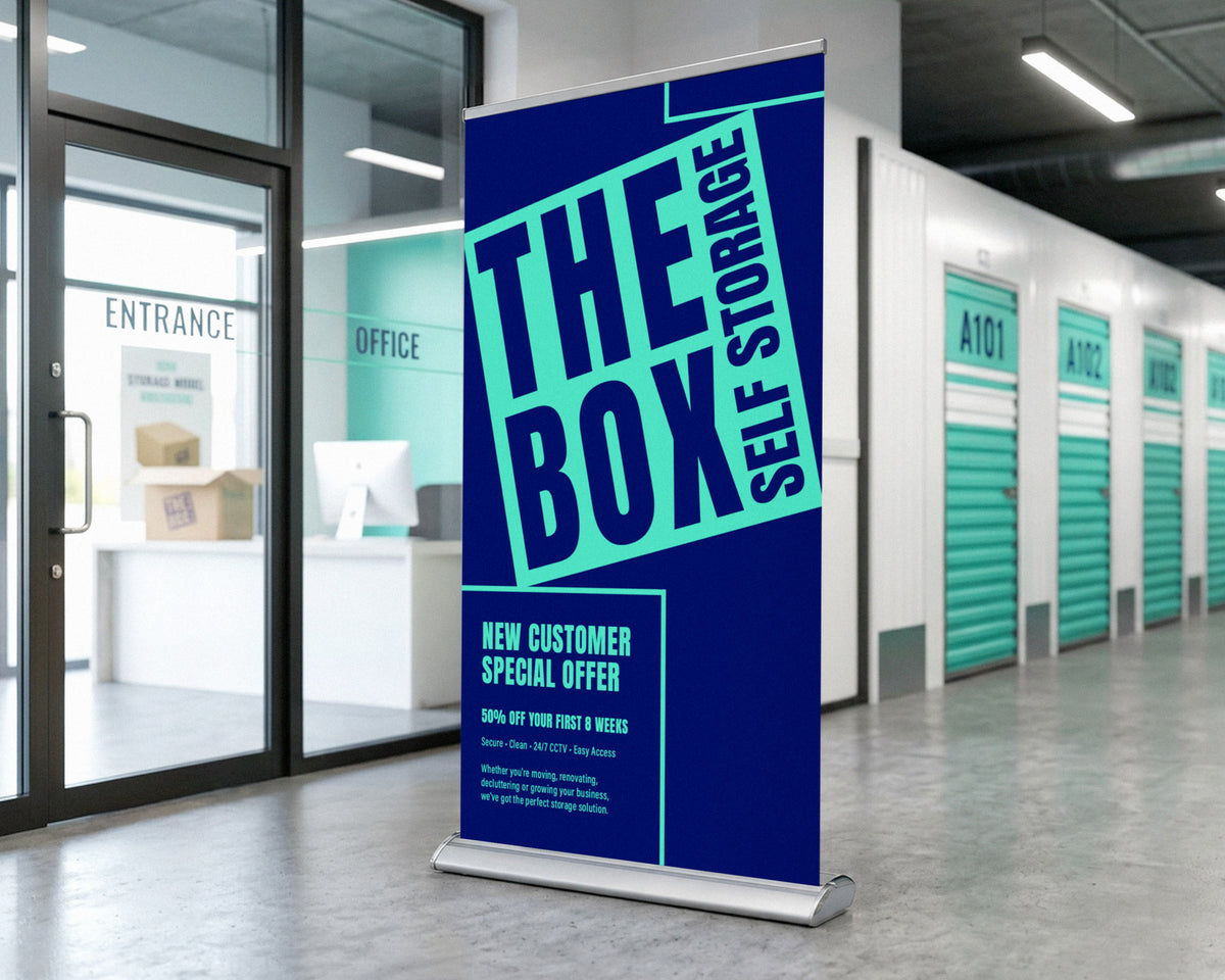 Luxury Retractable Banner with Black Base
