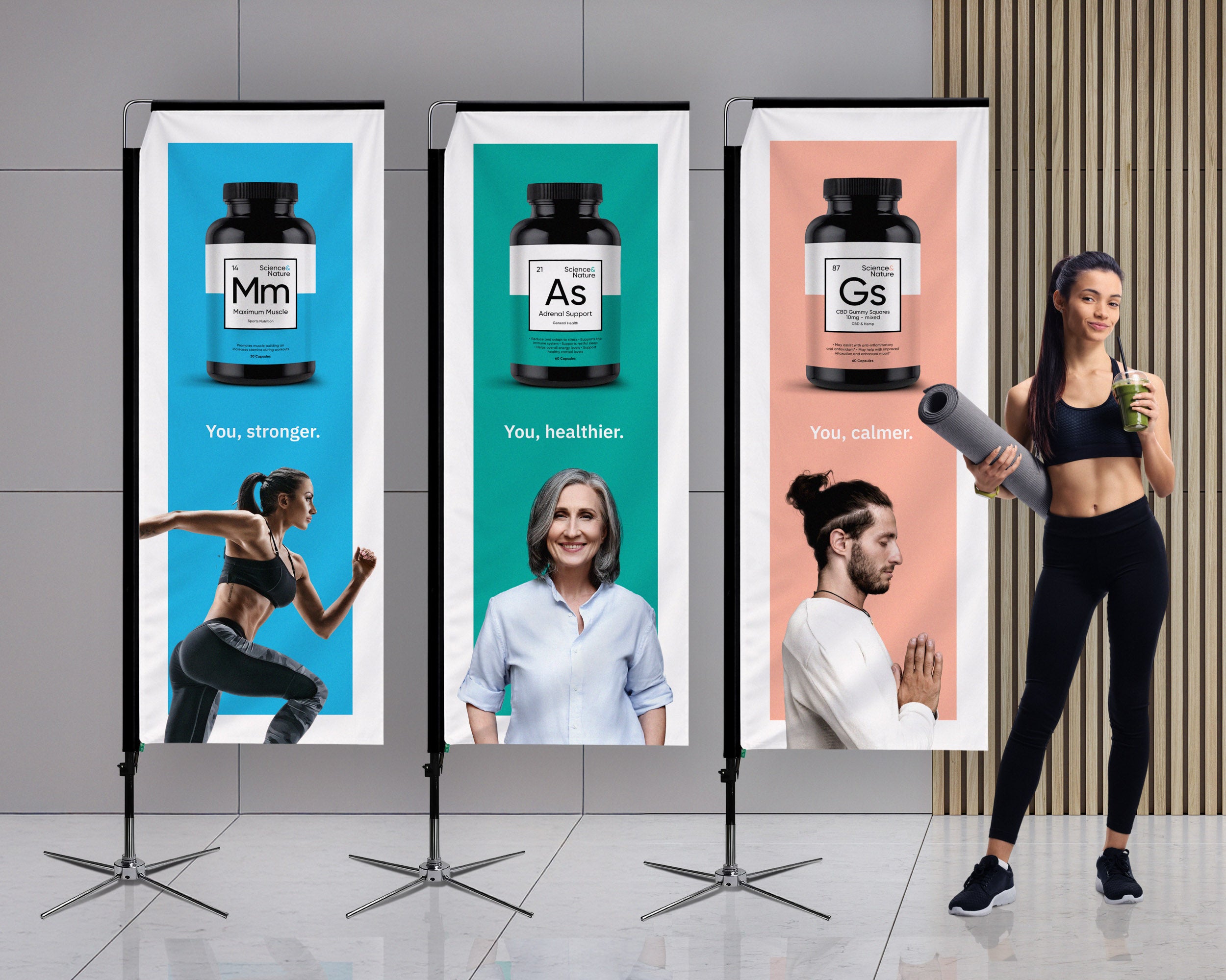 Rectangle Flags - Fabric Sign Guys