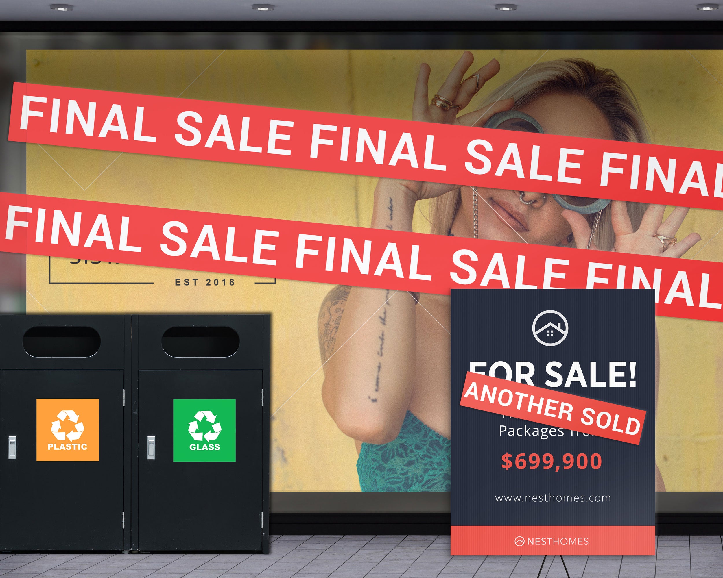 Large Format Stickers (SAV) - Fabric Sign Guys