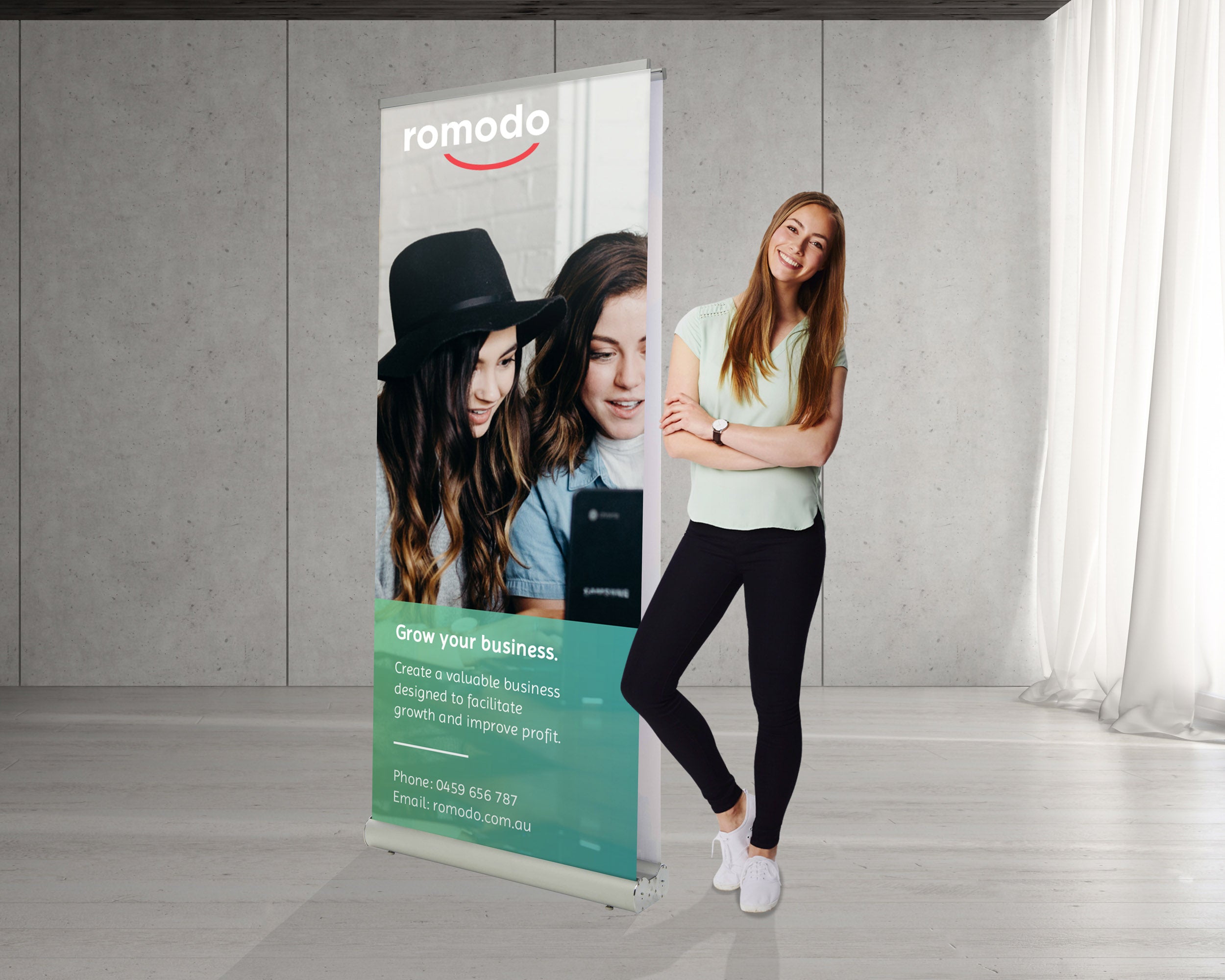 Retractable Banners - Fabric Sign Guys