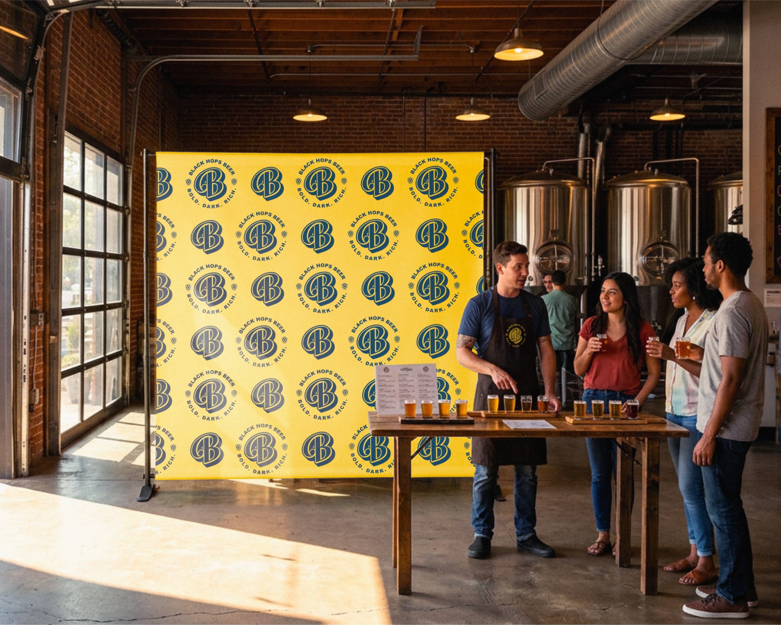 Step and Repeat Banners - Fabric Sign Guys