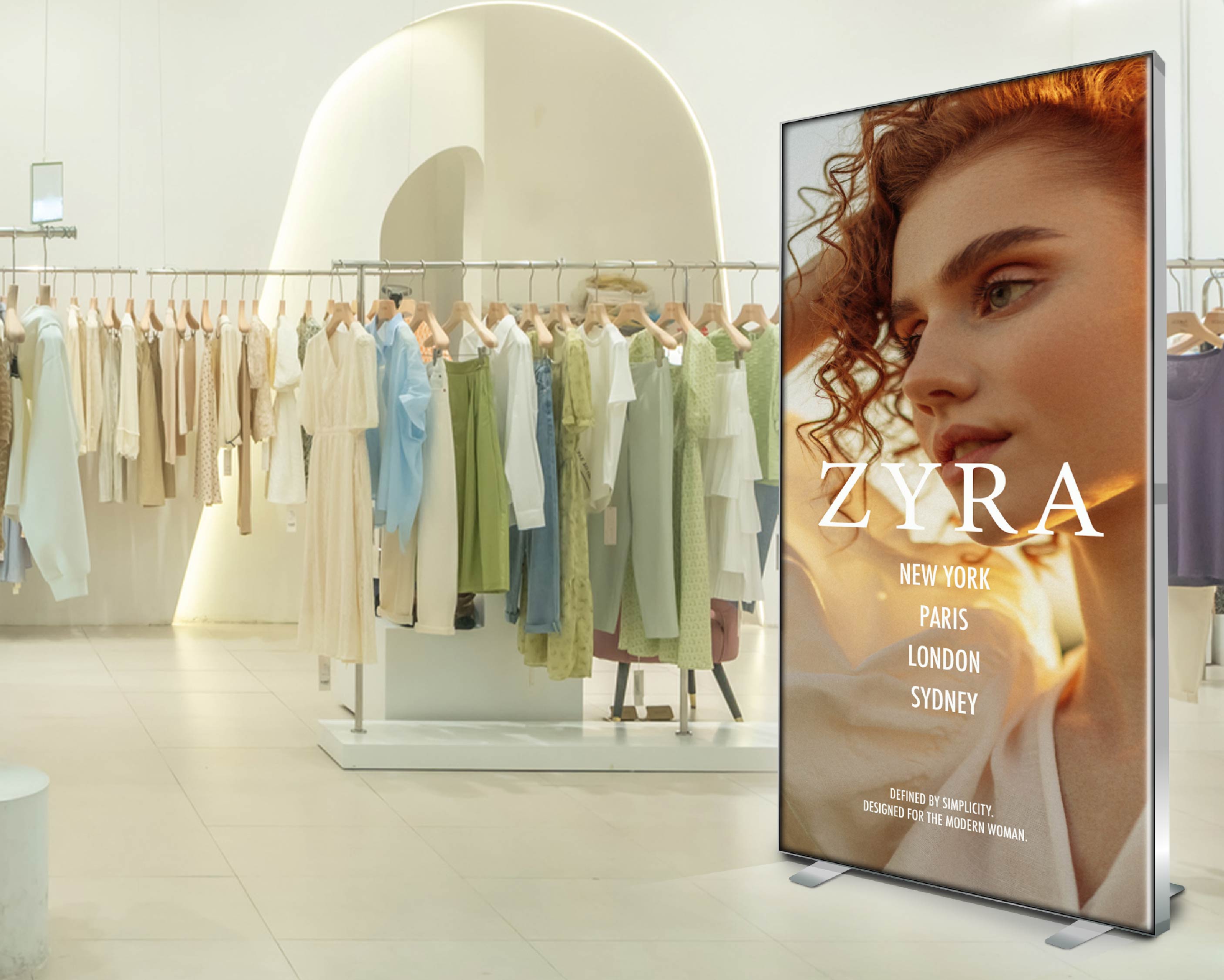 Collapsible SEG Lightbox Display - Fabric Sign Guys