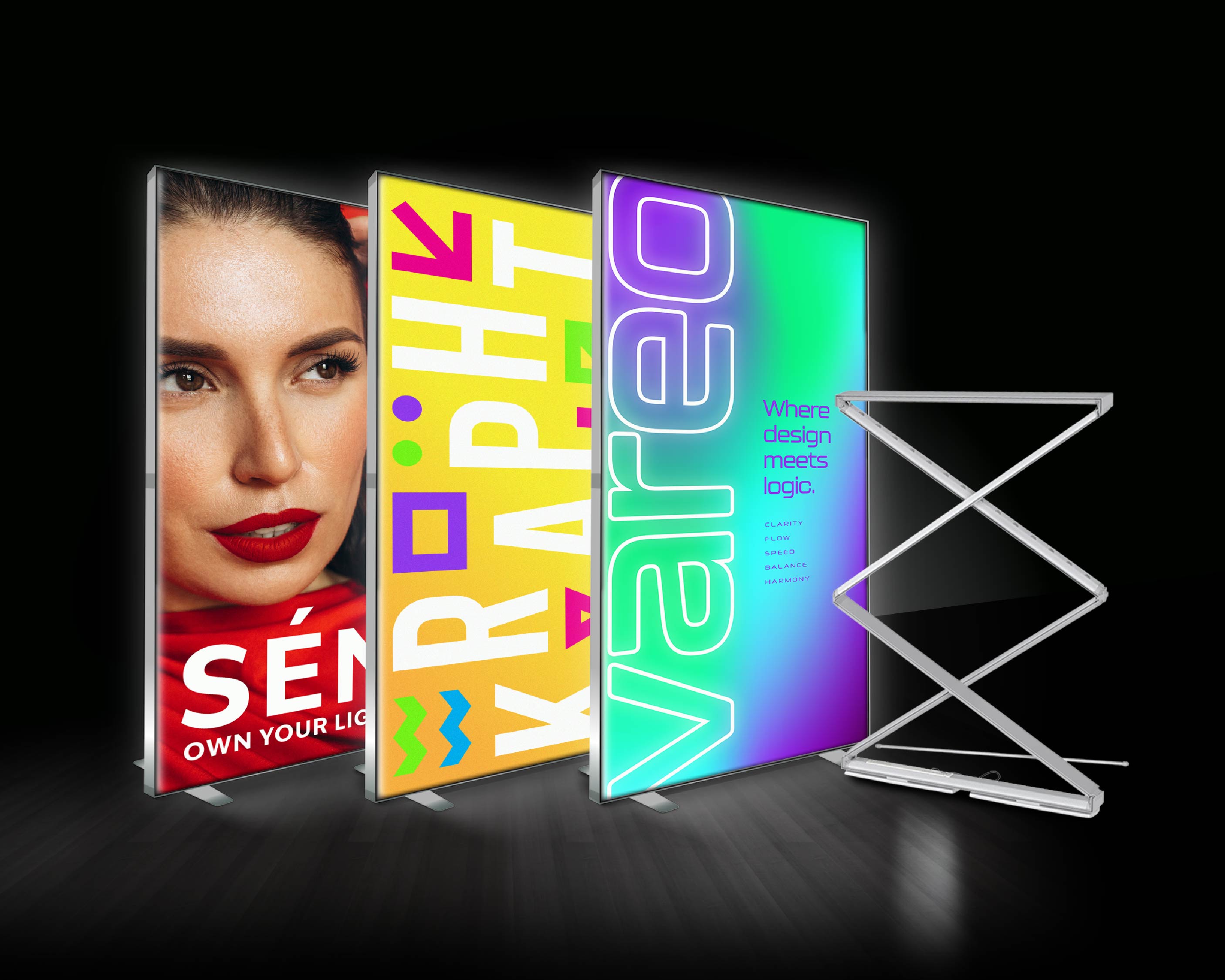 Collapsible SEG Lightbox Display - Fabric Sign Guys