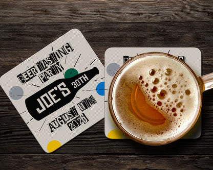 Custom Printed Coasters - Fabric Sign Guys