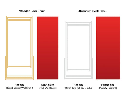 Deck Chairs - Fabric Sign Guys