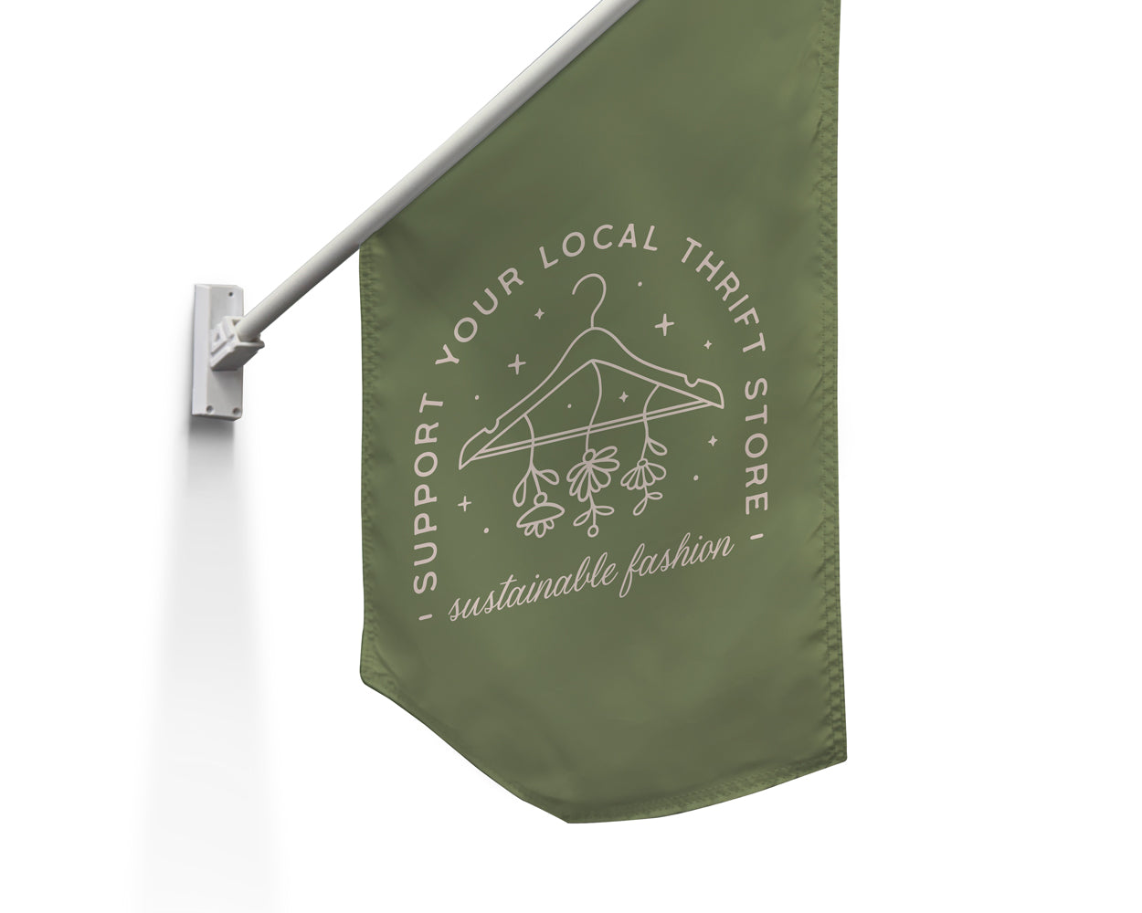 End Sign Flags