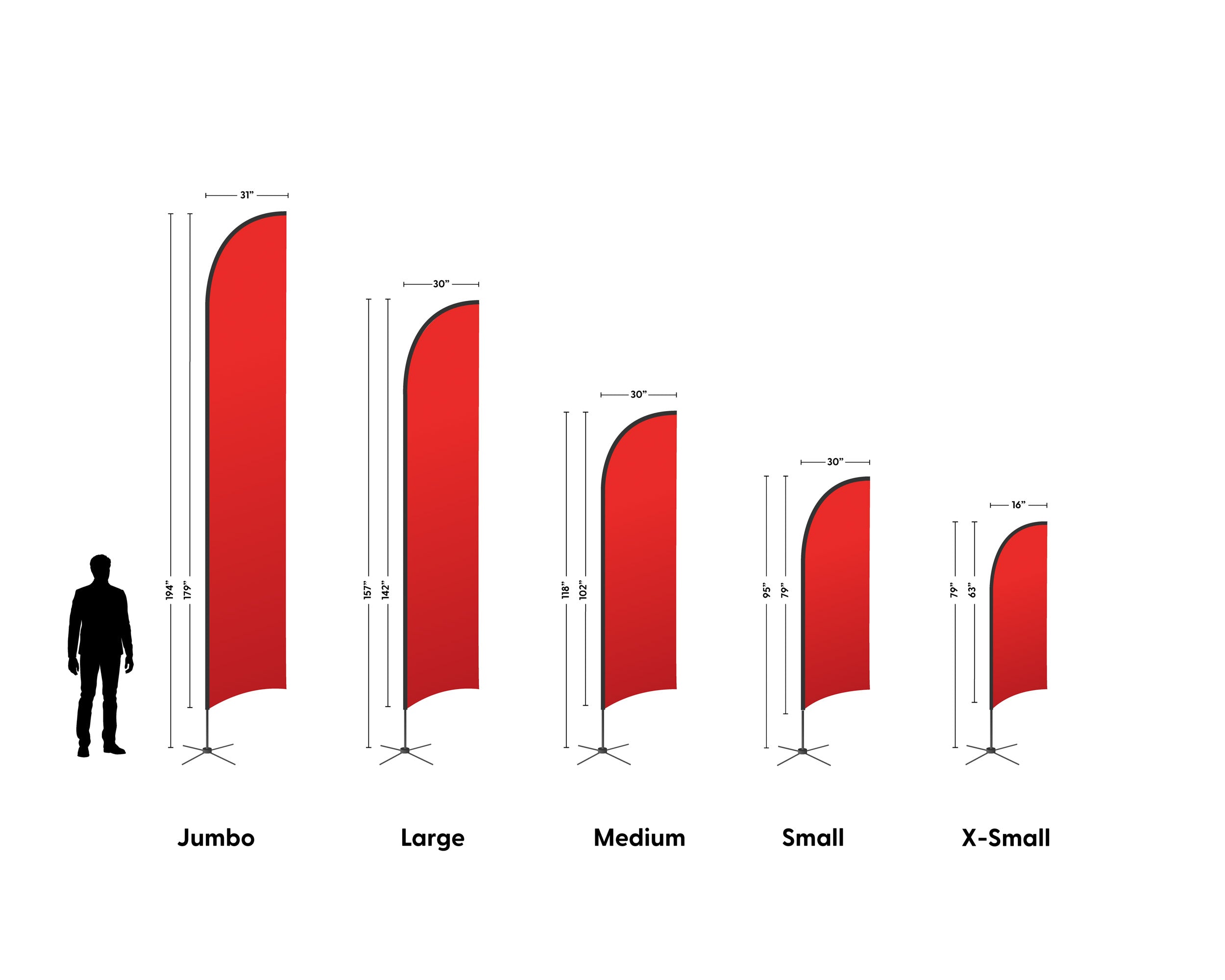 Feather Flags - Fabric Sign Guys