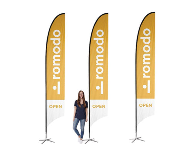 Feather Flags | Printed in the USA | Fabric Sign Guys