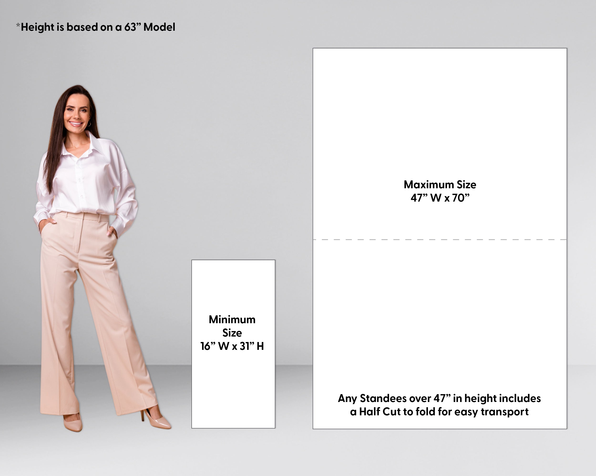 Point of Sale Standees - Fabric Sign Guys