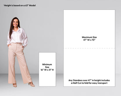 Point of Sale Standees - Fabric Sign Guys