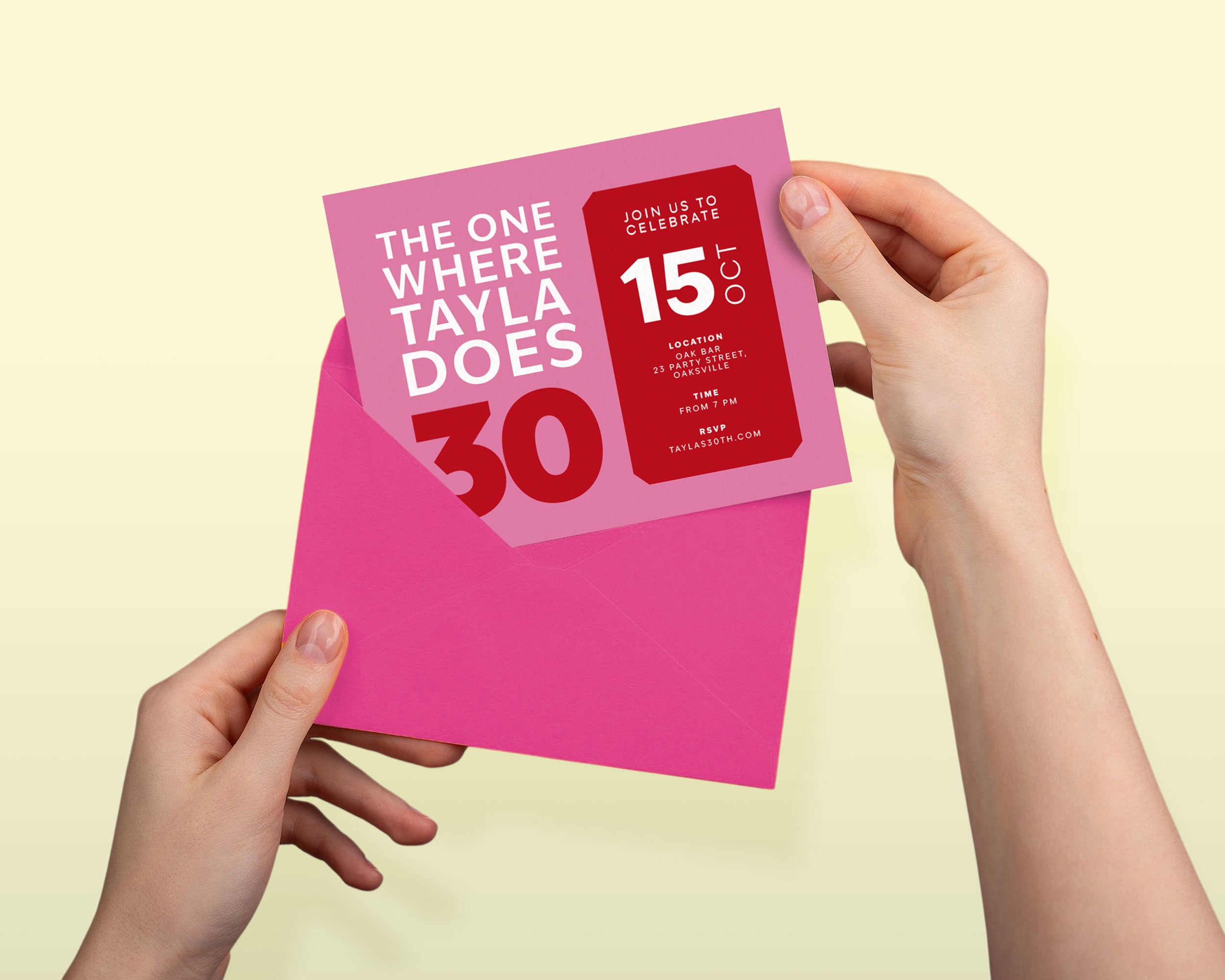 Invitations - Fabric Sign Guys