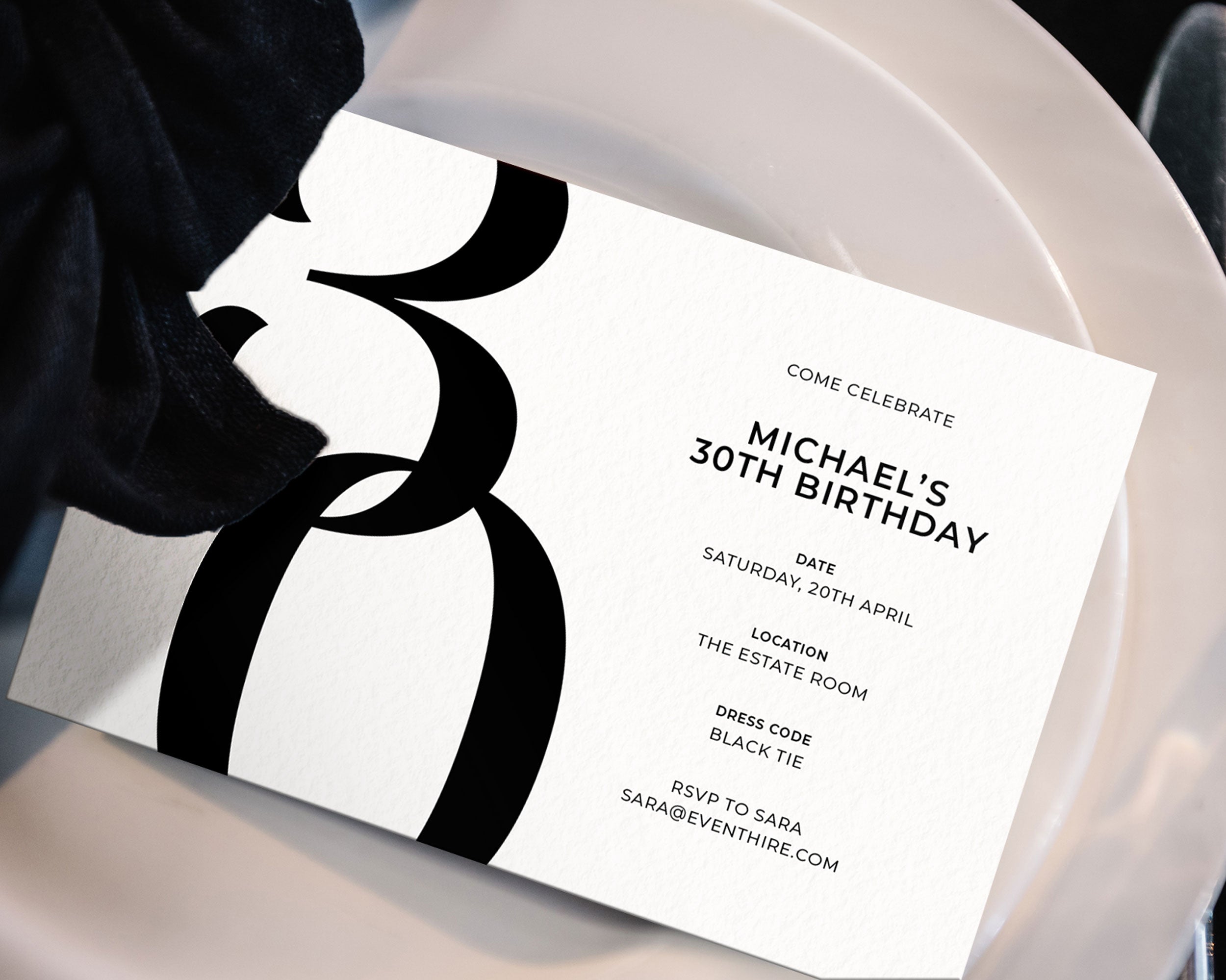 Invitations - Fabric Sign Guys