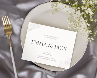 Invitations - Fabric Sign Guys