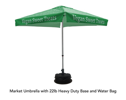 Printed Market Umbrellas - Fabric Sign Guys