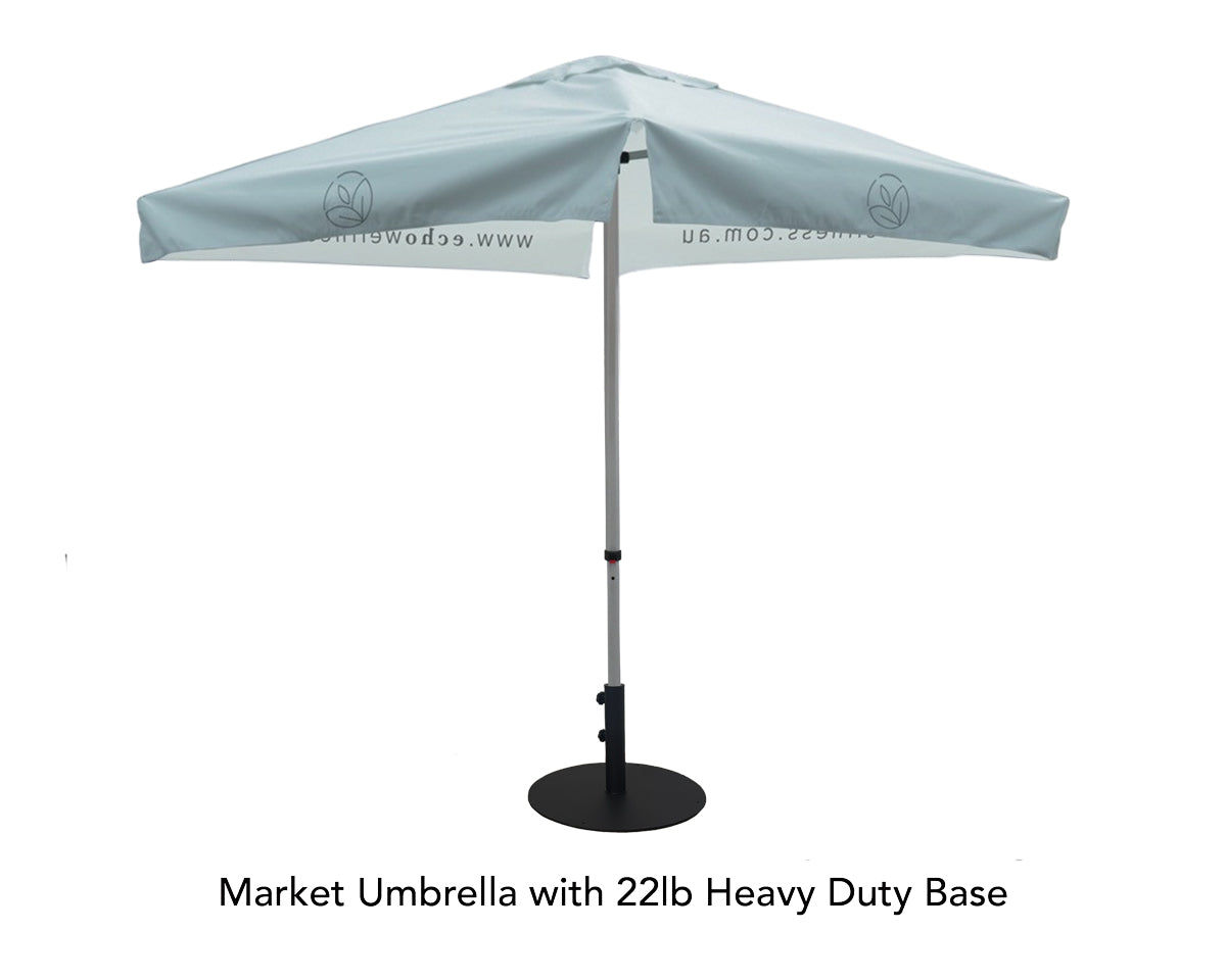 Printed Market Umbrellas - Fabric Sign Guys