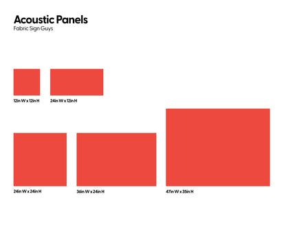 Acoustic Panels - Fabric Sign Guys