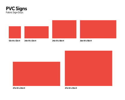 PVC Signs - Fabric Sign Guys