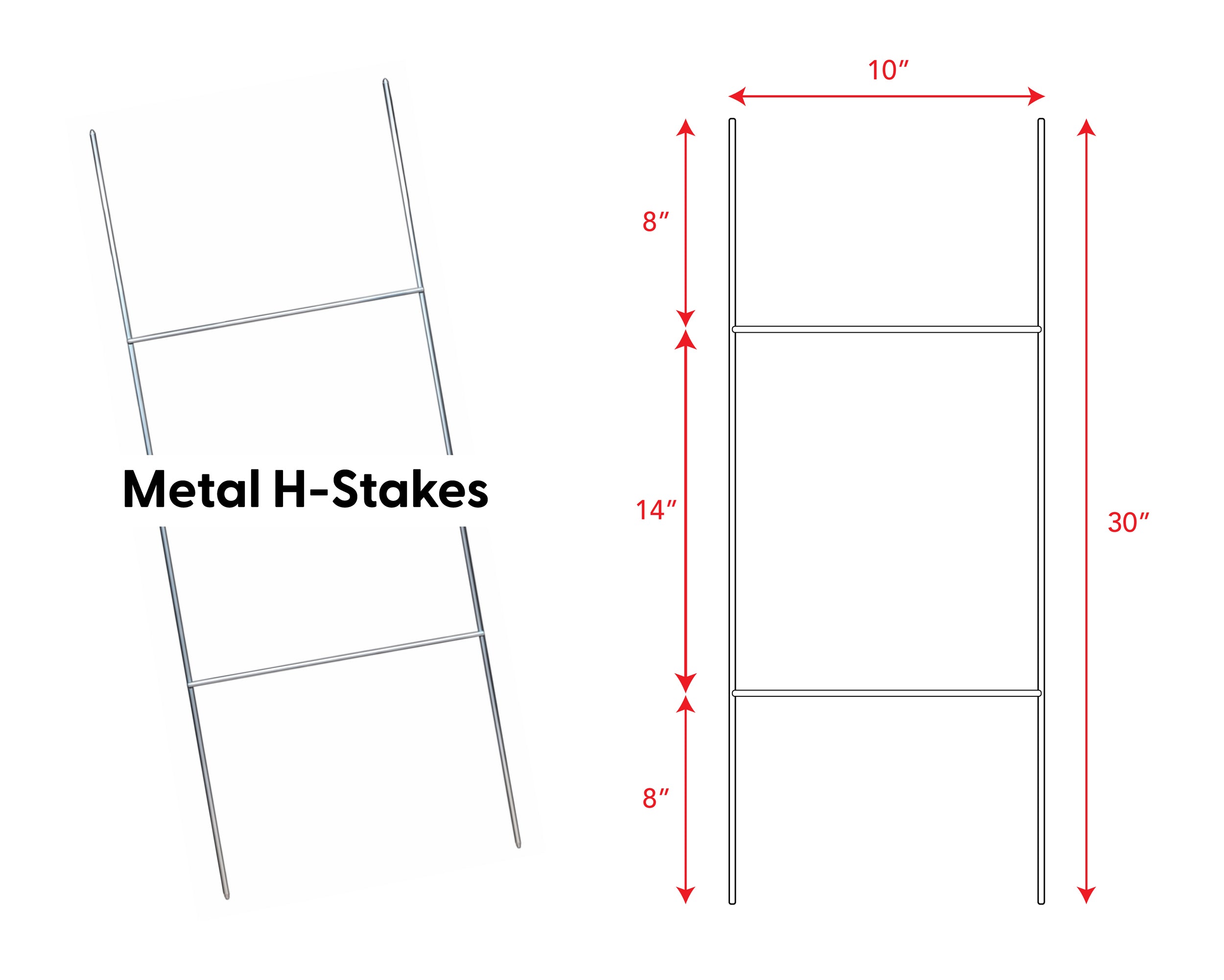 Ground Spikes & Sign Holders - Fabric Sign Guys
