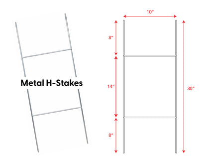 Ground Spikes & Sign Holders - Fabric Sign Guys