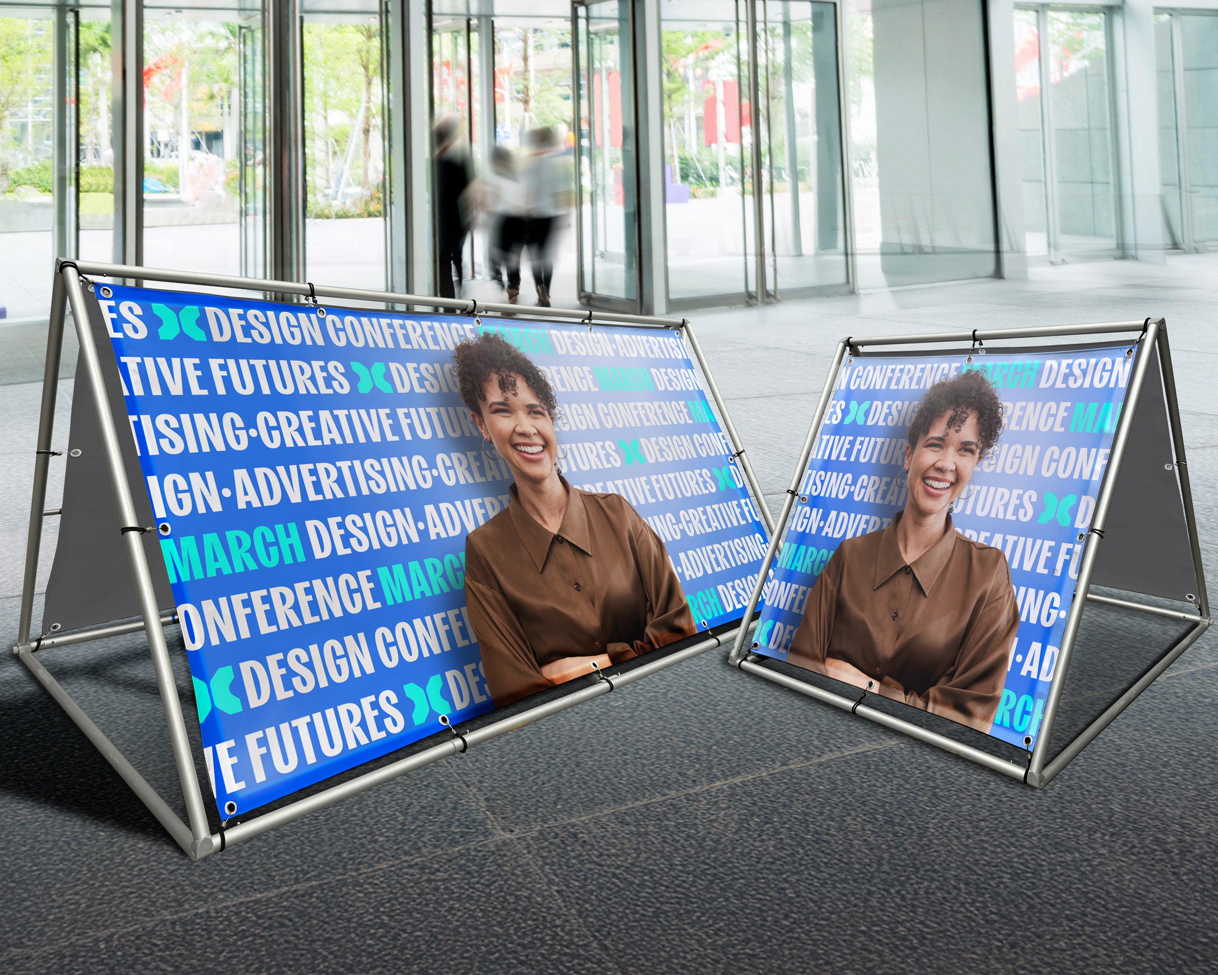 Monsoon A-Frame - Fabric Sign Guys