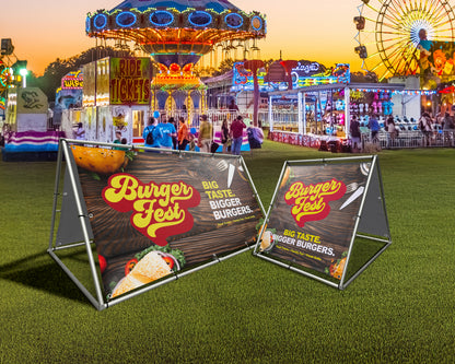 Monsoon A-Frame - Fabric Sign Guys