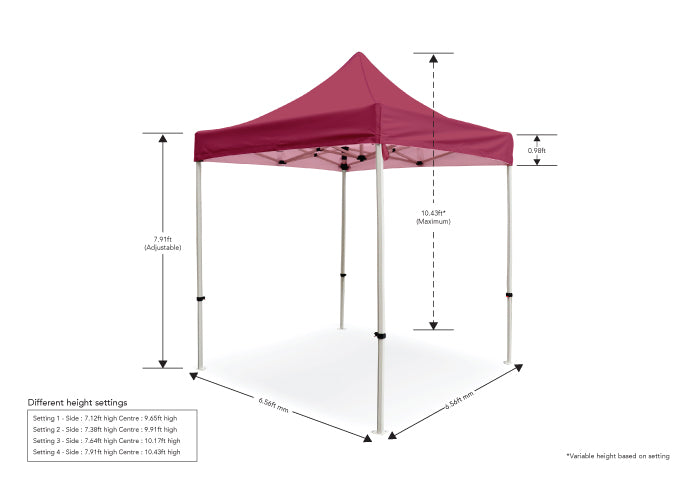 Pop Up Canopy - Aluminum Series - Fabric Sign Guys