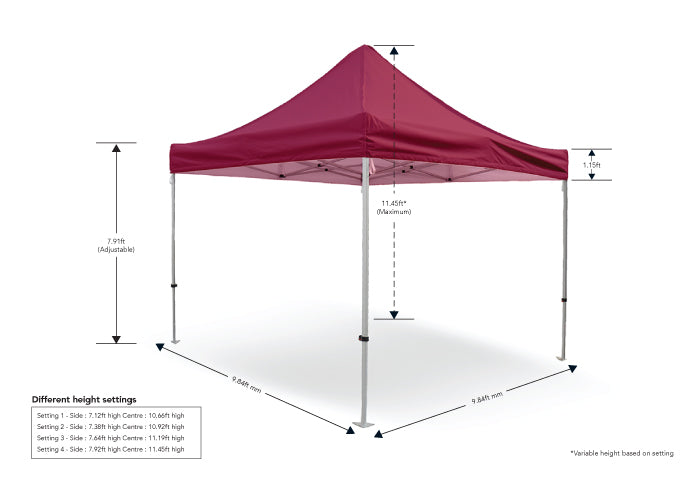 Pop Up Canopy - Aluminum Series - Fabric Sign Guys