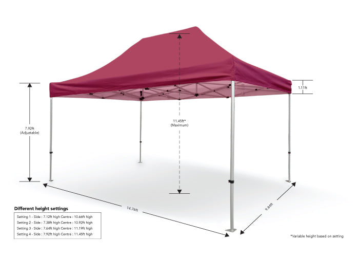 Pop Up Canopy - Aluminum Series - Fabric Sign Guys