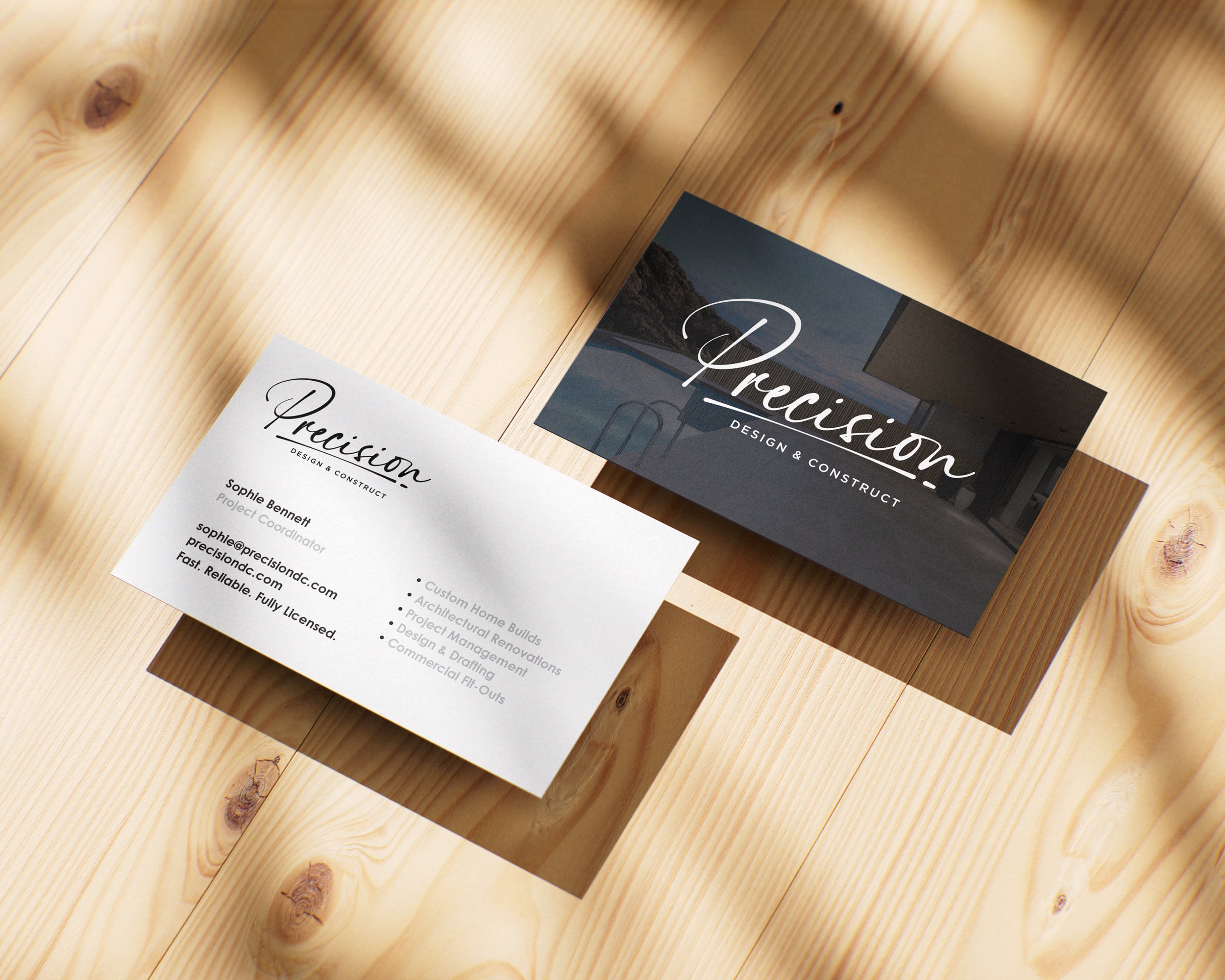 Premium Business Cards - Fabric Sign Guys