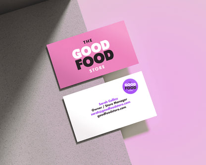 Premium Business Cards - Fabric Sign Guys