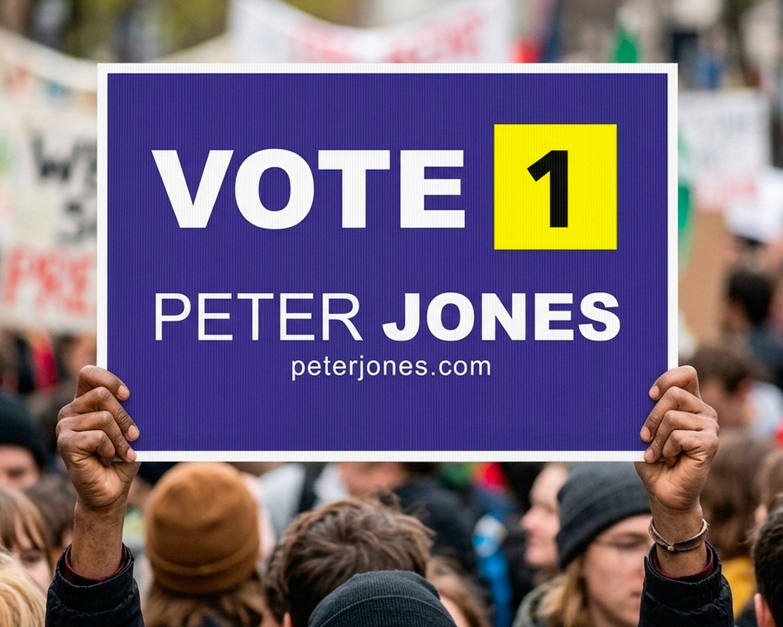 Rally Signs - Fabric Sign Guys