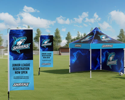 Rectangle Flags - Fabric Sign Guys