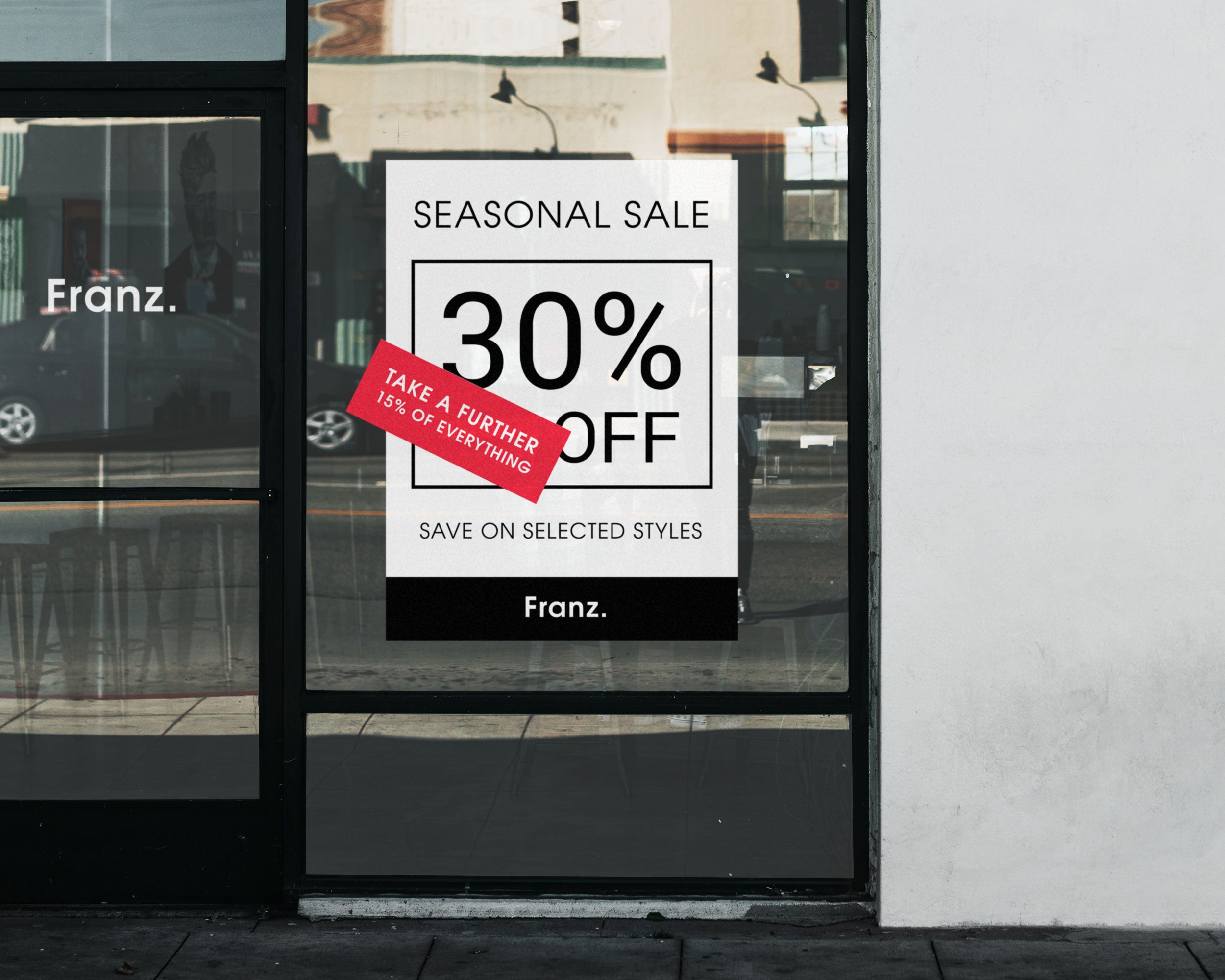 Large Format Stickers (SAV) - Fabric Sign Guys