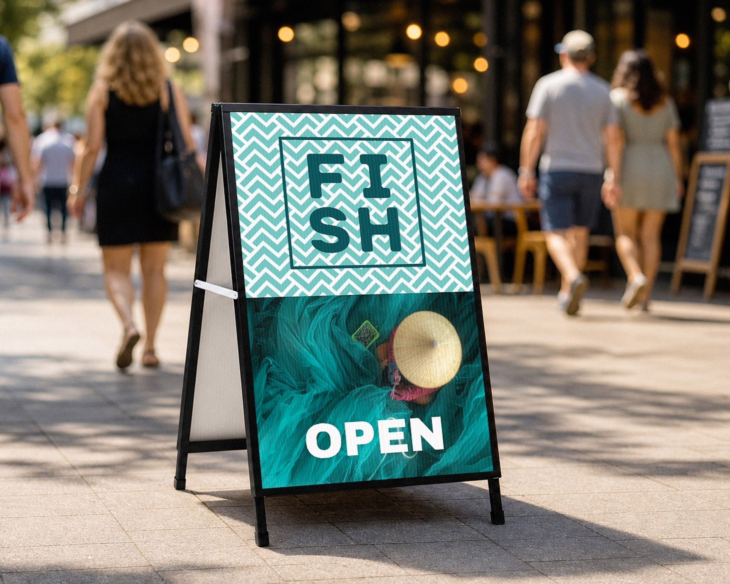 Signflute™ Insertable A-Frame Sandwich Boards