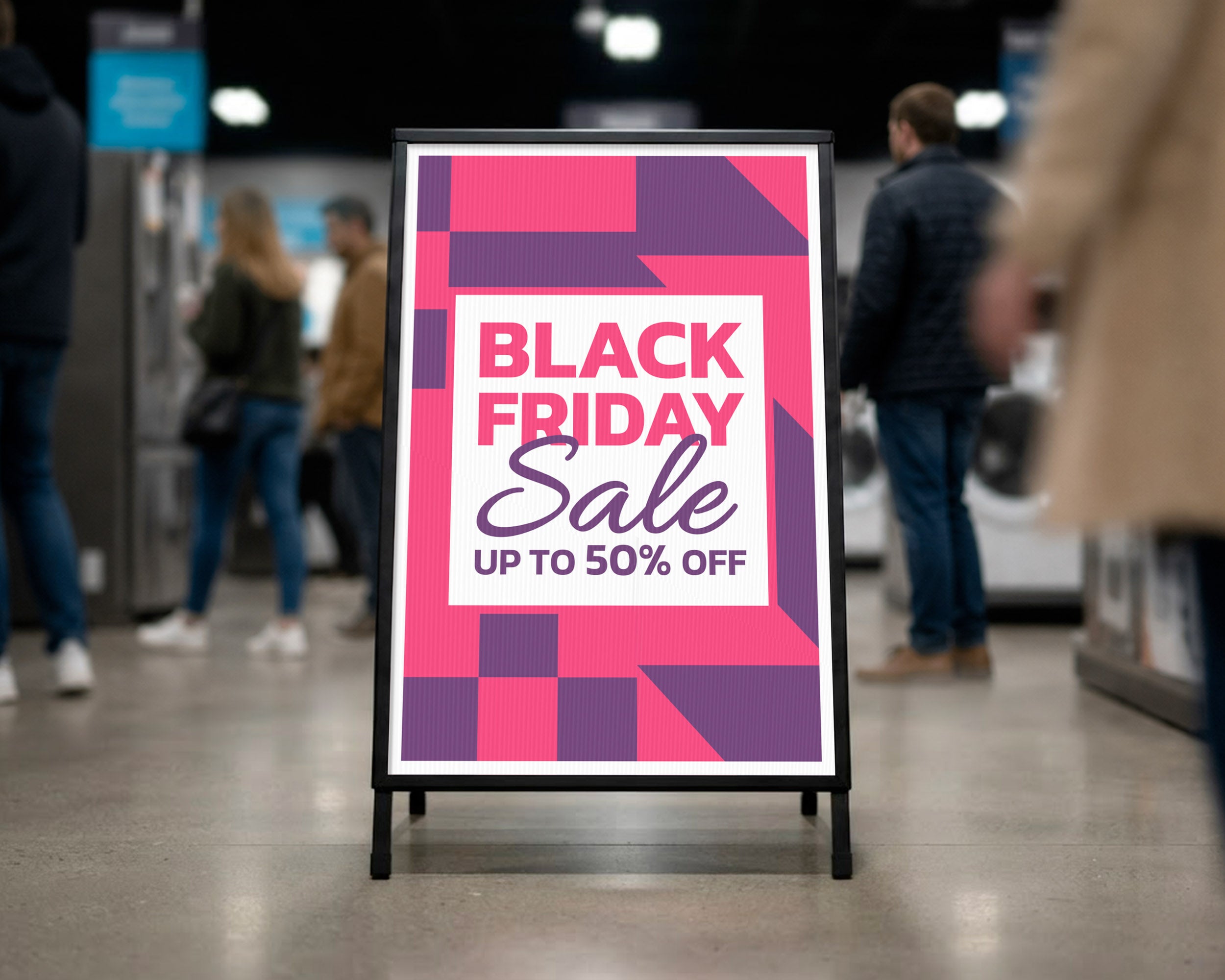 Signflute™ Insertable A-Frame Sandwich Boards