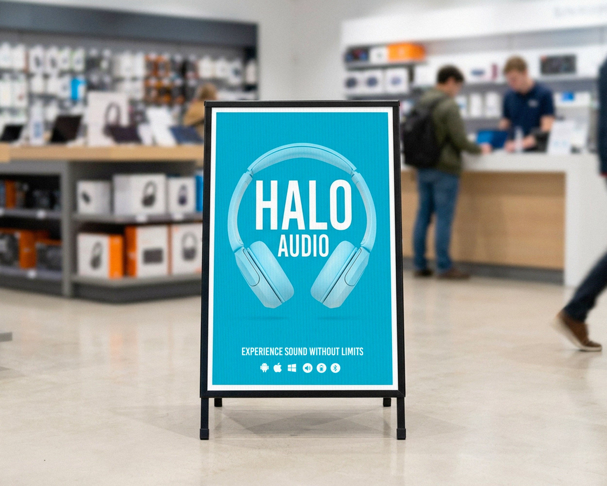 Signflute™ Insertable A-Frame Sandwich Boards