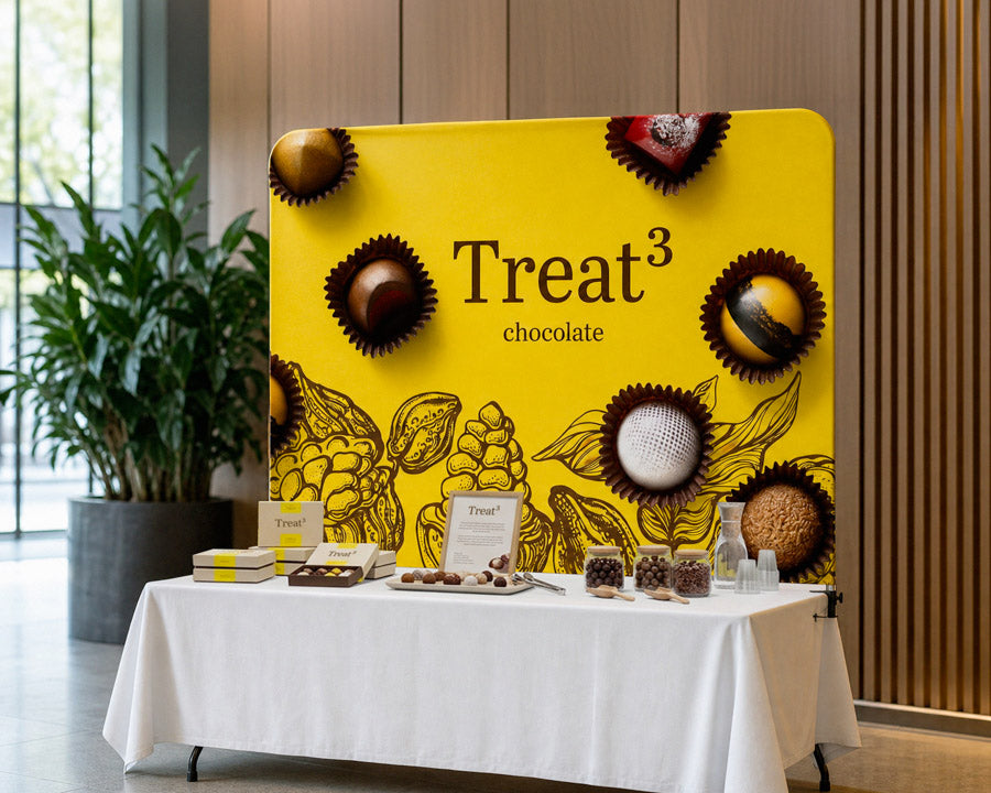 Table Top Banner - Fabric Sign Guys