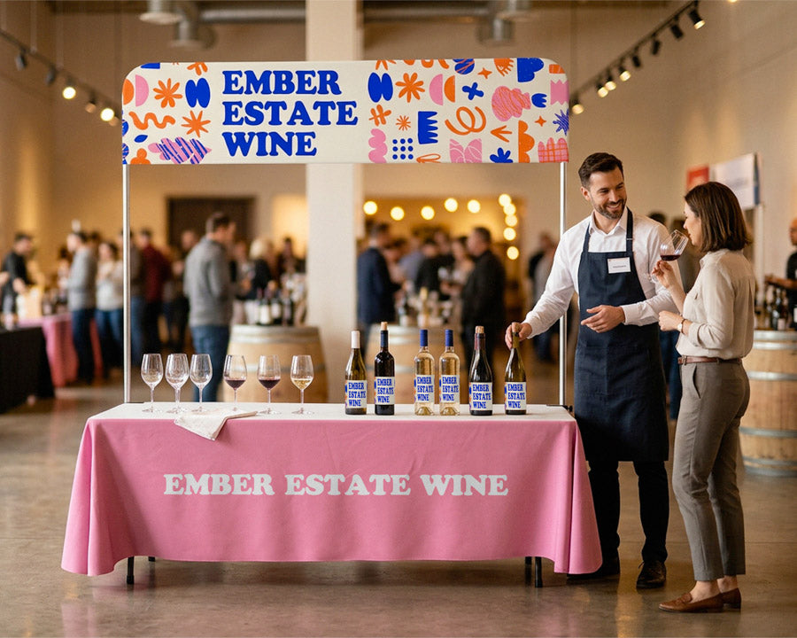 Table Top Banner - Fabric Sign Guys