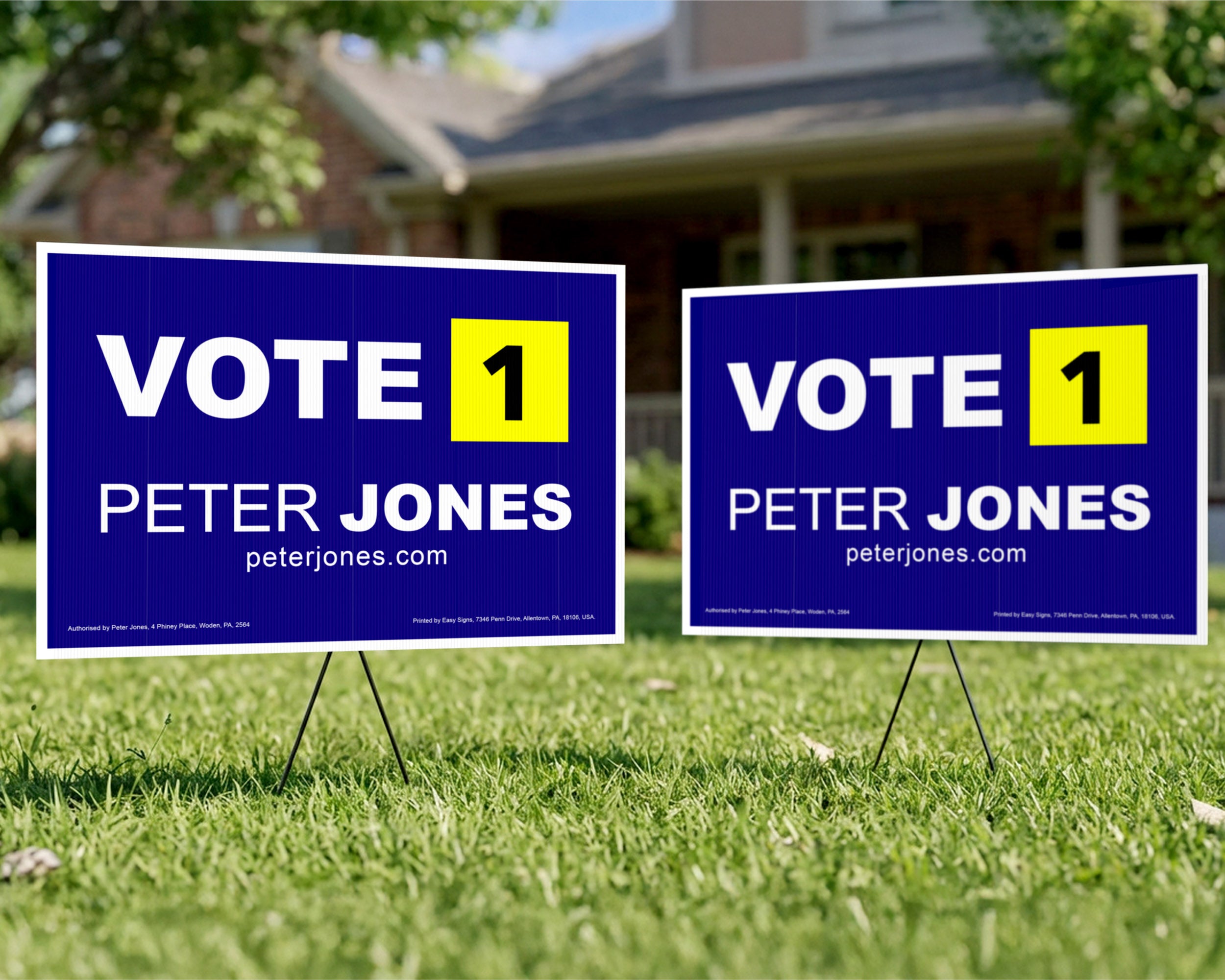 Yard Signs - Fabric Sign Guys