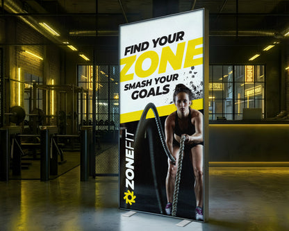 Collapsible SEG Lightbox Display - Fabric Sign Guys