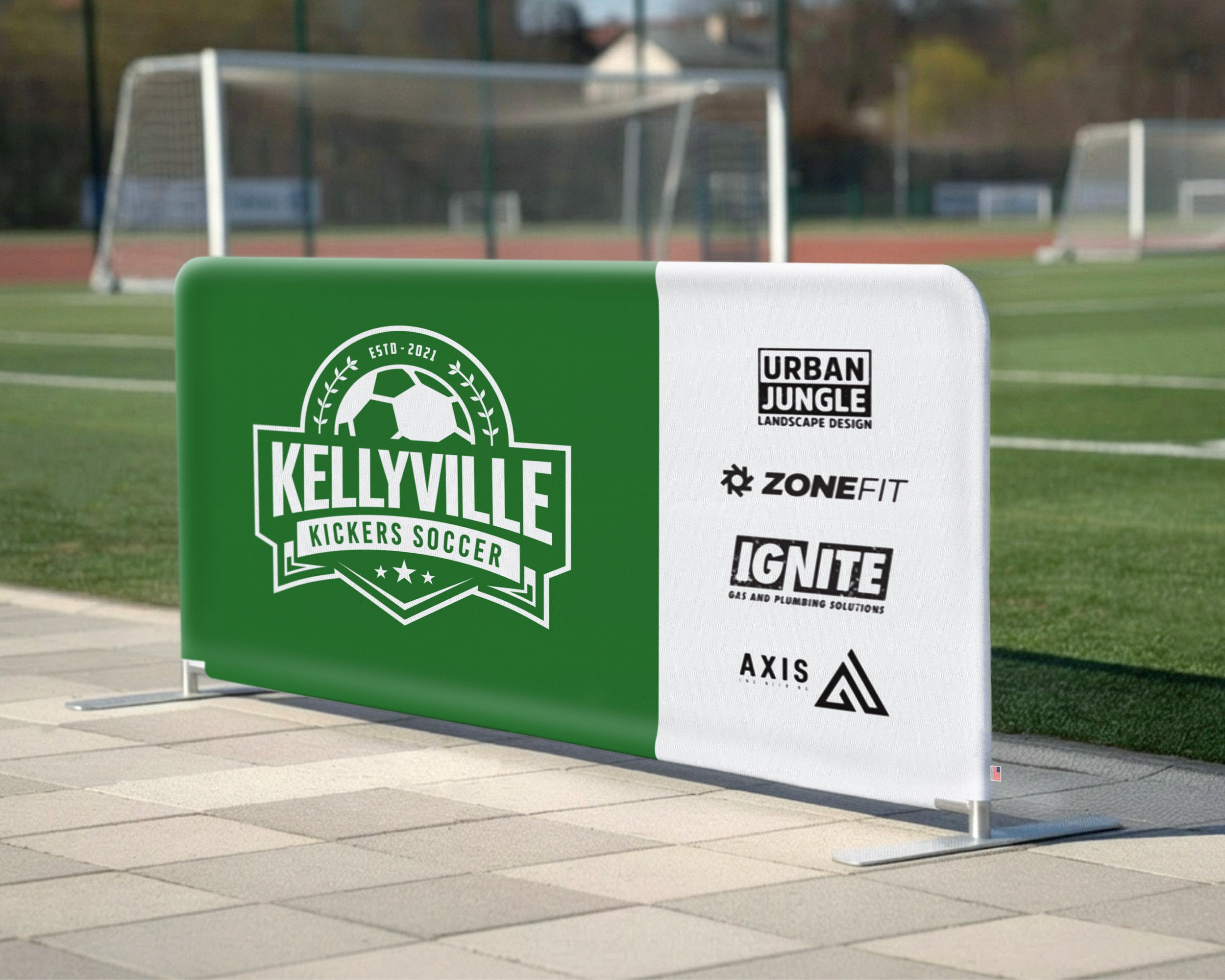 Crowd Control Barriers | Printed in the USA | Fabric Sign Guys