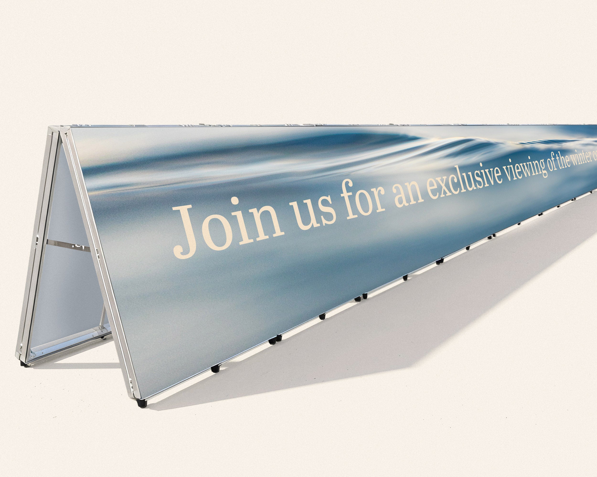 Expandable SEG A-Frame - Fabric Sign Guys