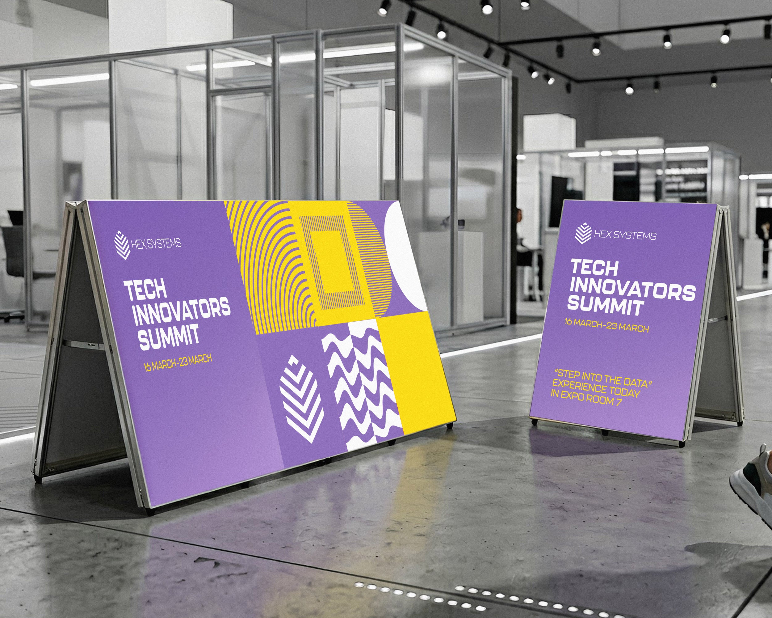 Expandable SEG A-Frame - Fabric Sign Guys